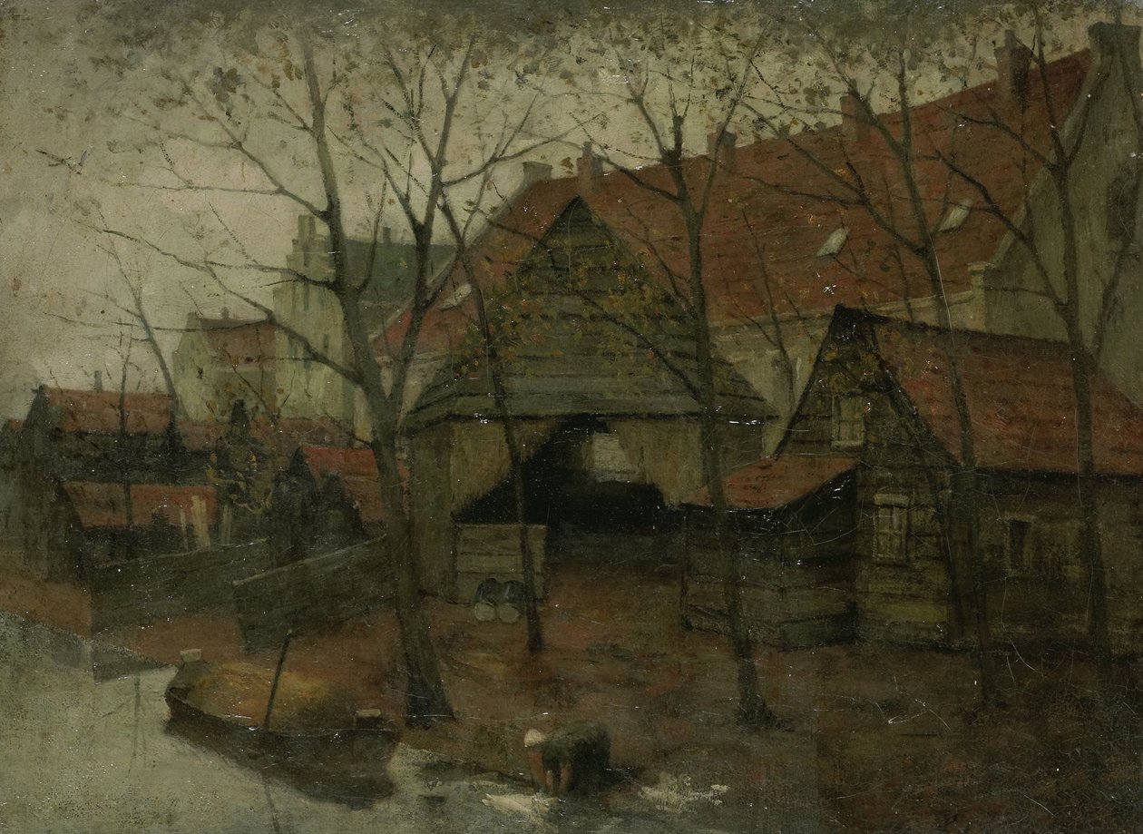 Amsterdam yakınlarındaki Vinkenbuurt by Eduard Karsen