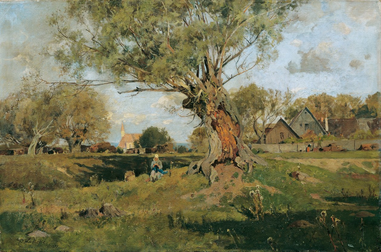 Lichtenwörth yakınlarındaki motif by Eduard Zetsche