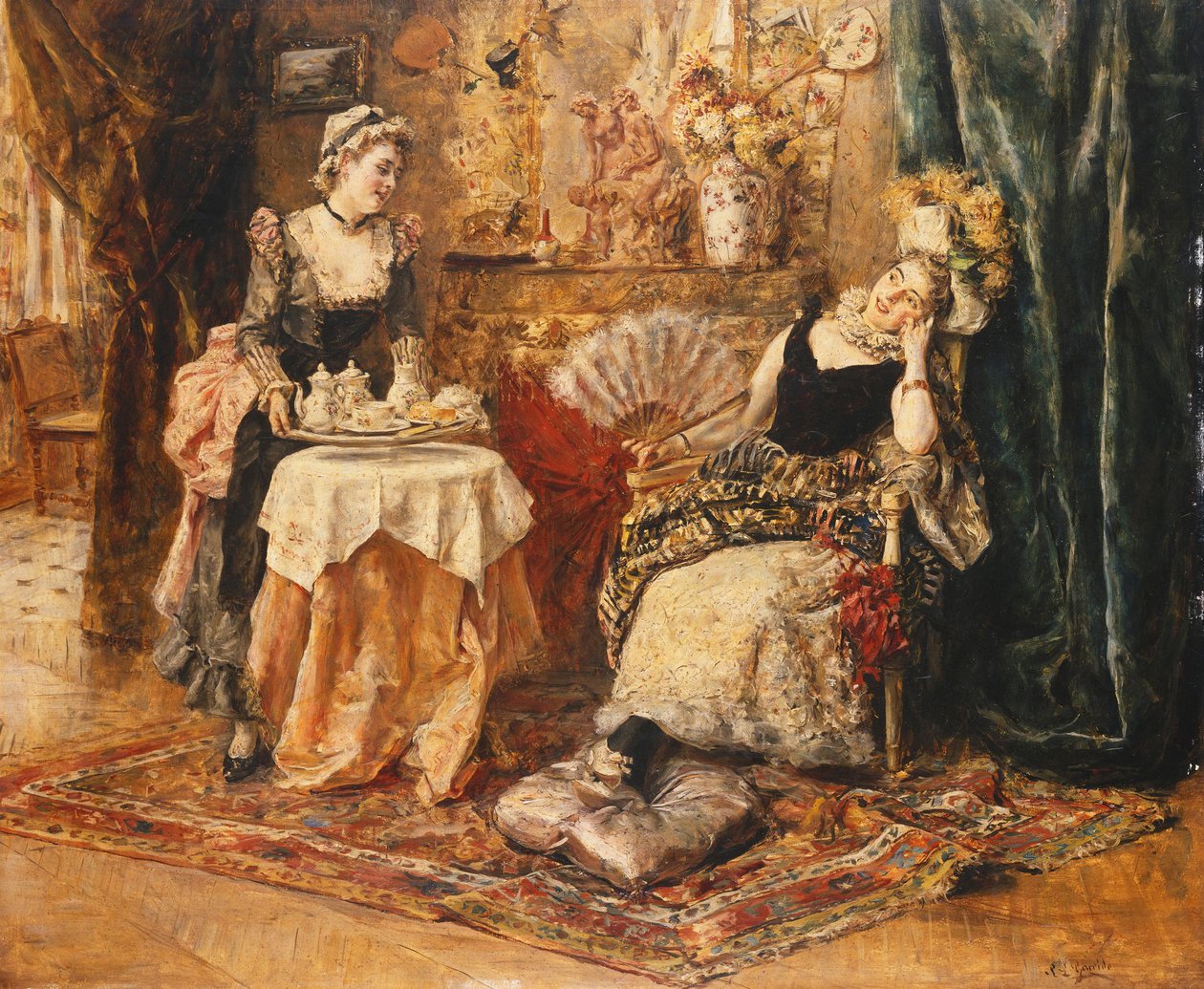 Çay zamanı, by Eduardo Leon Garrido
