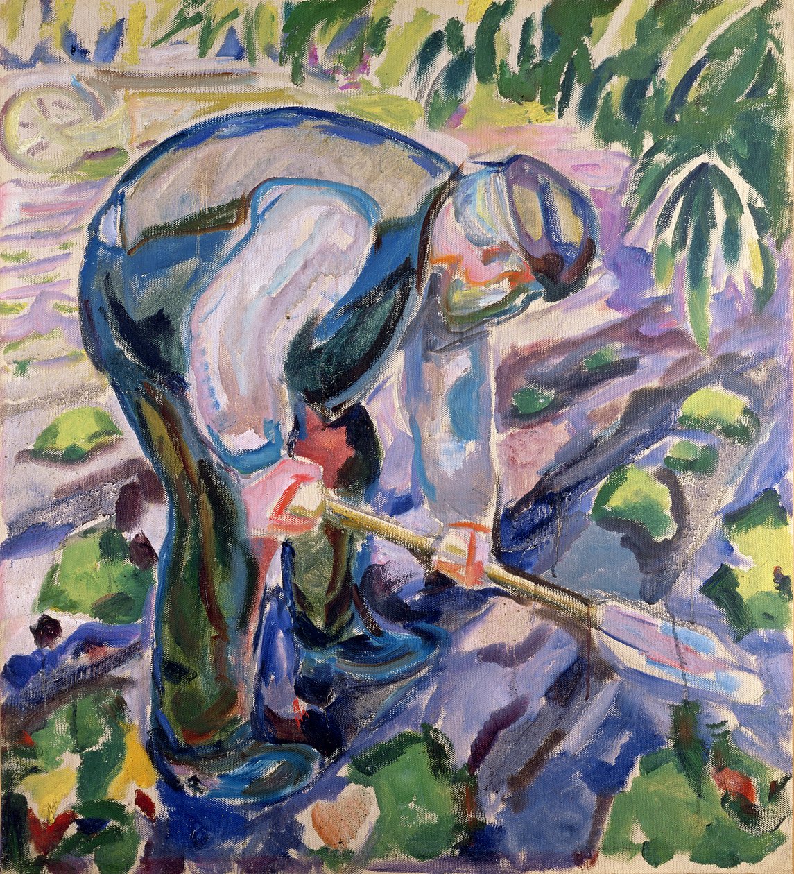 mezar kazıcı by Edvard Munch