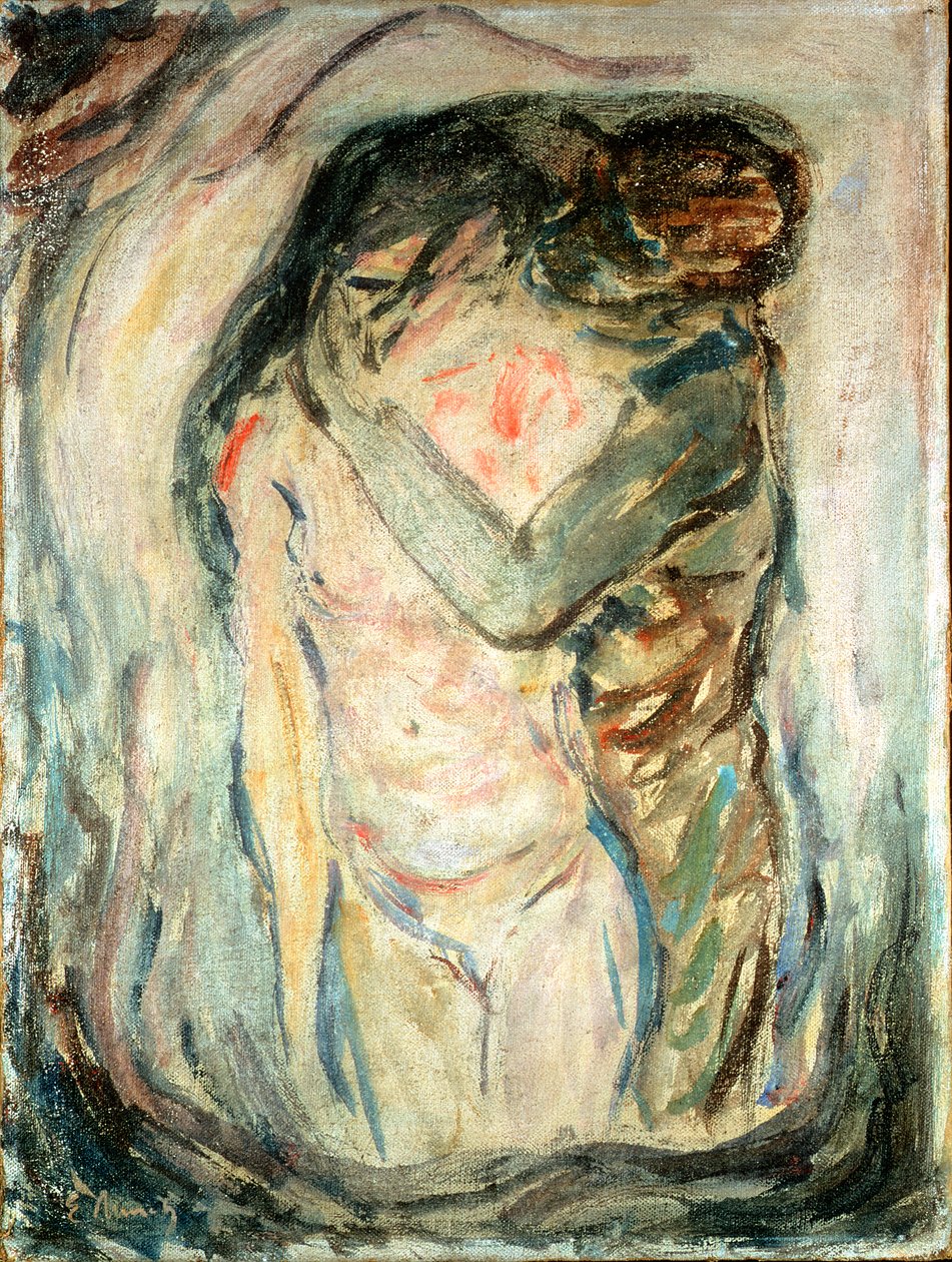 ದಿ ಕಿಸ್, c.1910 ಟರ್ಕ್ by Edvard Munch