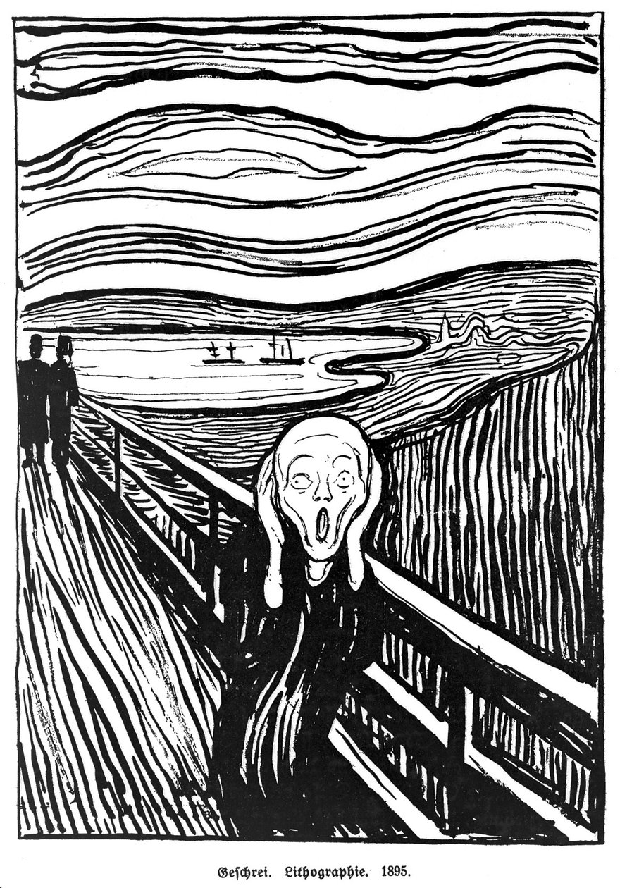 Çığlık by Edvard Munch