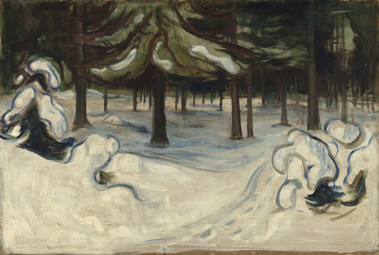 Kış by Edvard Munch