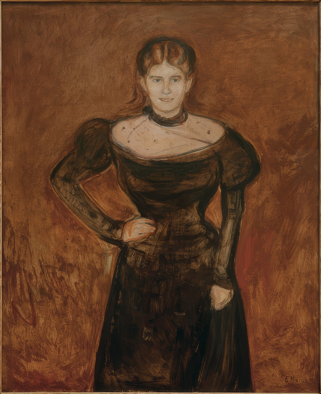 Aase Norregaard by Edvard Munch