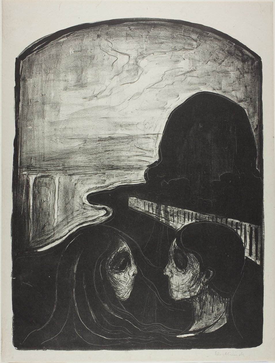 çekicilik ben by Edvard Munch