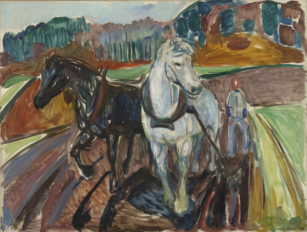 Sonbahar Çiftçiliği by Edvard Munch