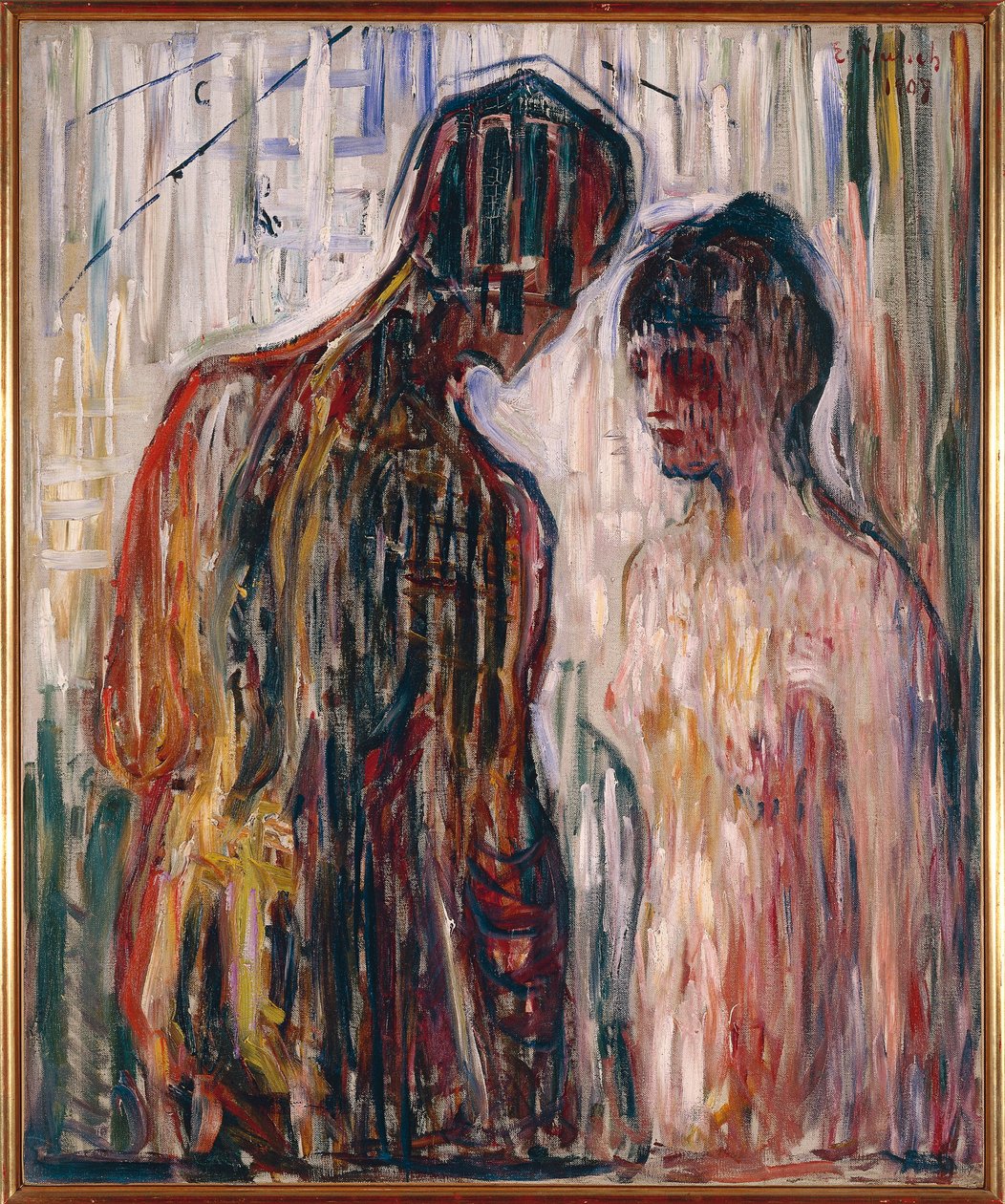 Aşk Tanrısı ve Ruh by Edvard Munch