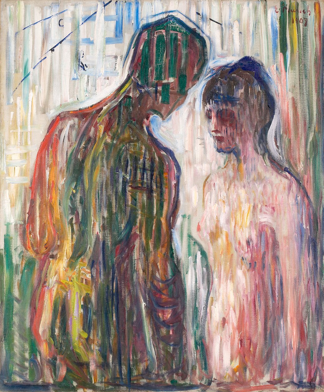 Aşk Tanrısı ve Ruh by Edvard Munch