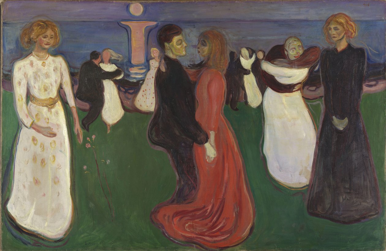 hayatın dansı by Edvard Munch