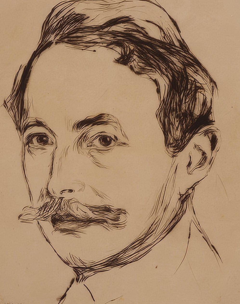 Doktor Max Linde. 1902 by Edvard Munch