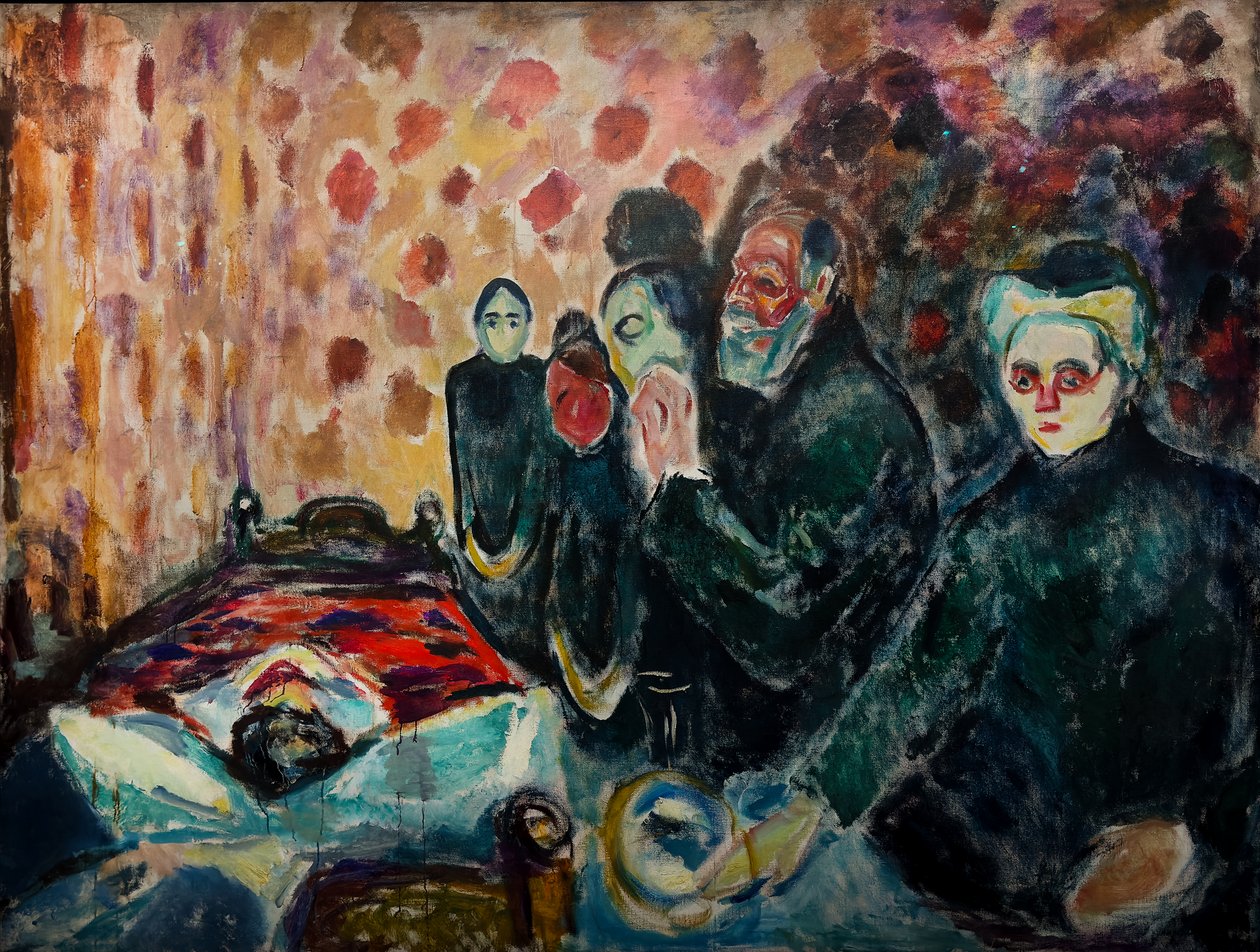 Ölüme karşı savaş by Edvard Munch