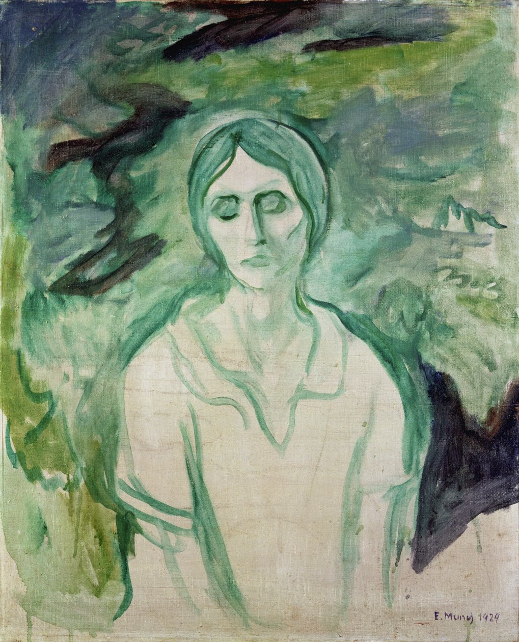 gotik kız by Edvard Munch