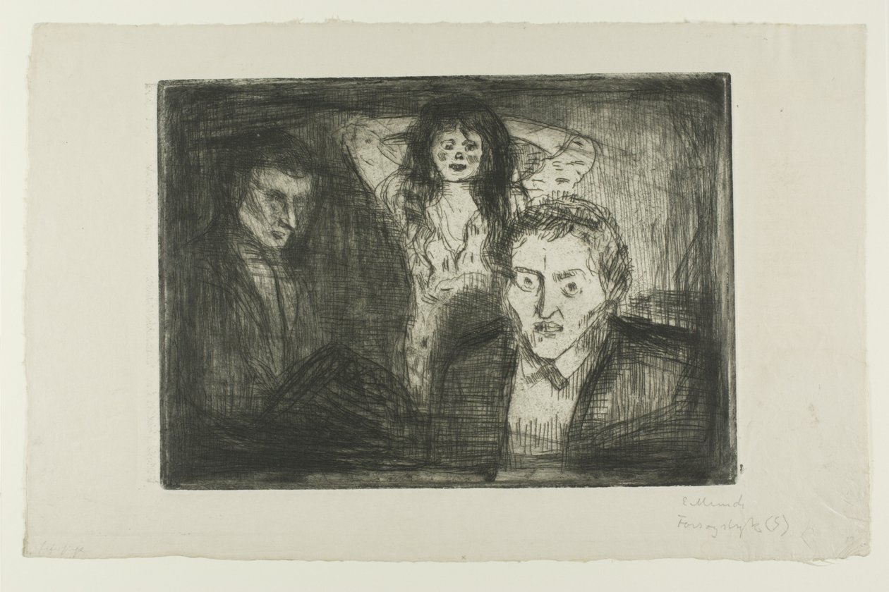 Kıskançlık by Edvard Munch