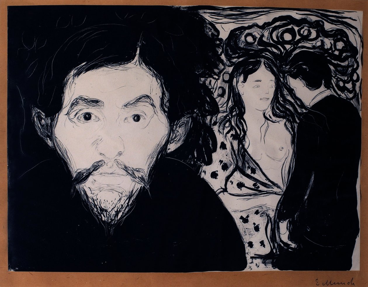 Kıskançlık by Edvard Munch