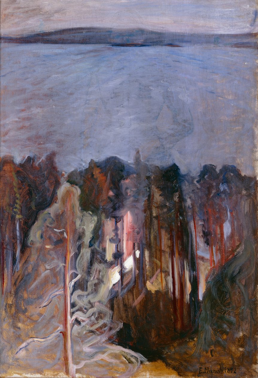 Manzara by Edvard Munch
