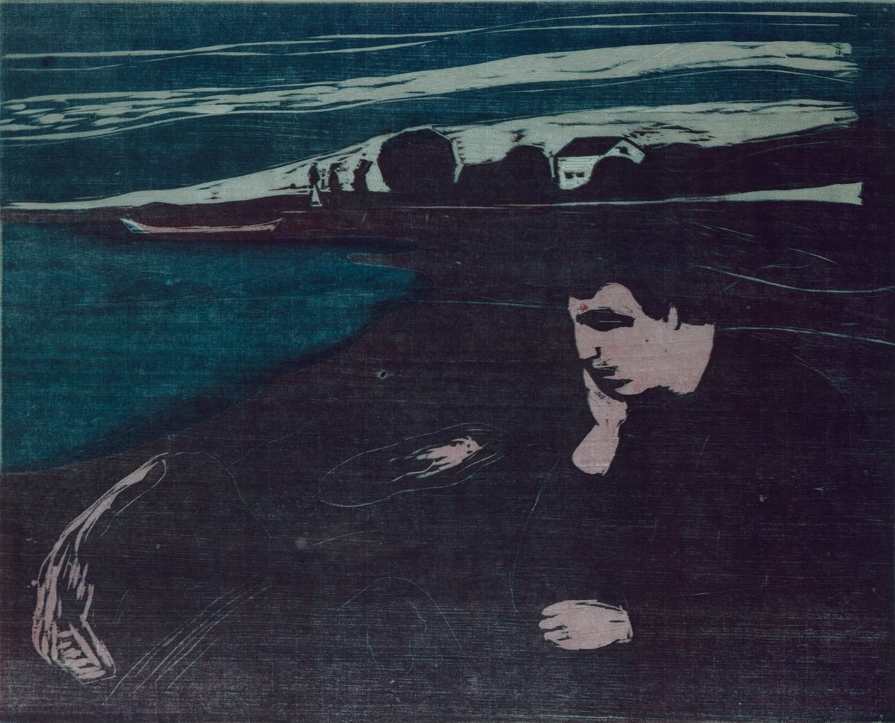 Melankoli by Edvard Munch