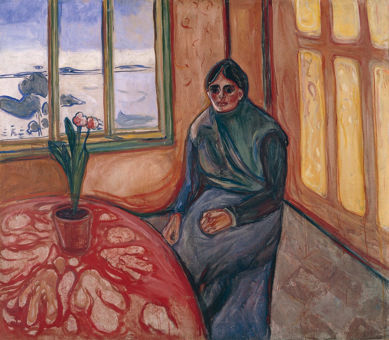 Melankoli / Laura by Edvard Munch