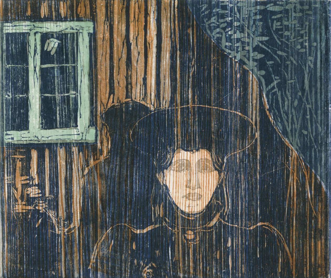 Ay ışığı; Mondschein by Edvard Munch