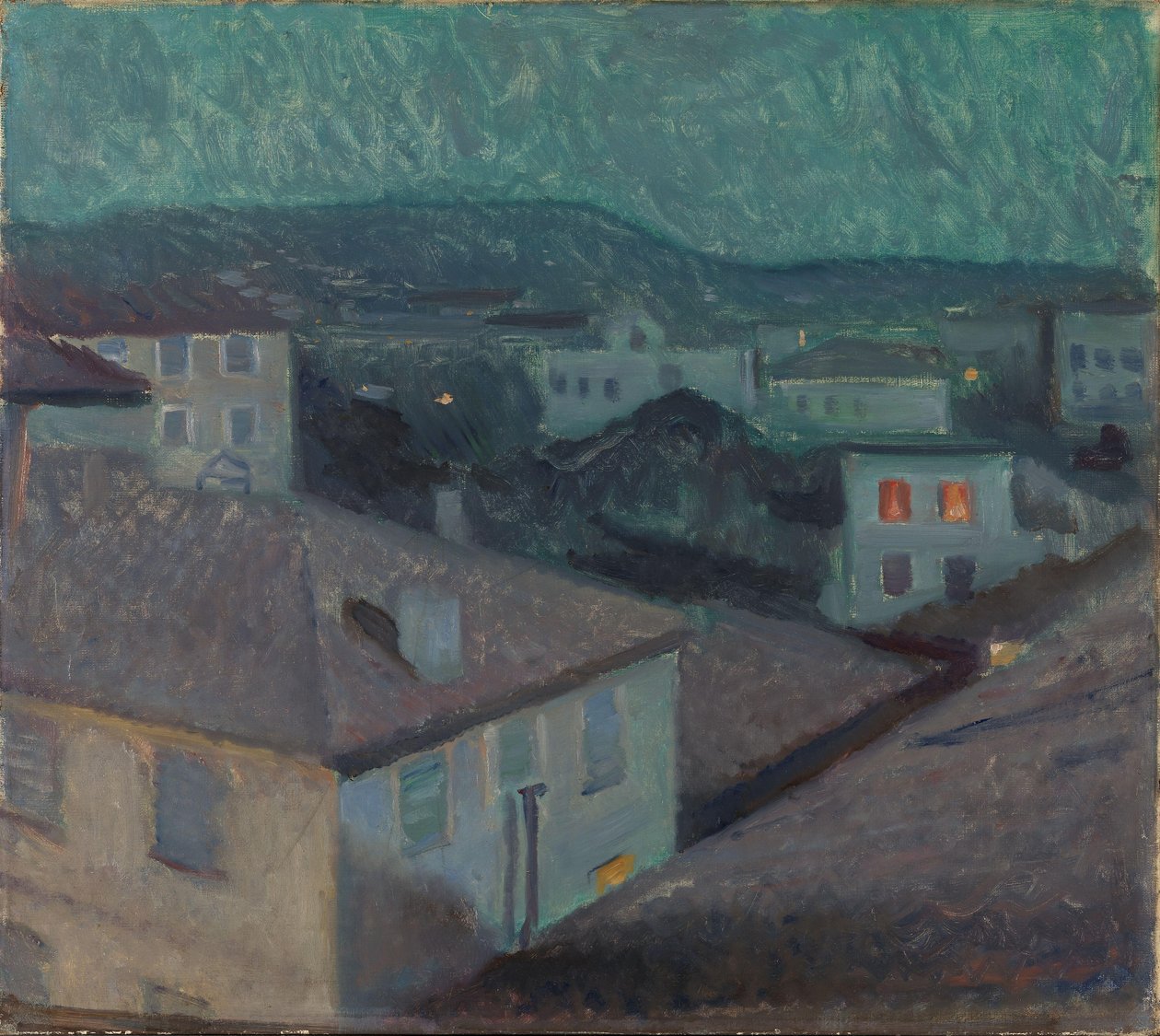 Nice'de Gece by Edvard Munch