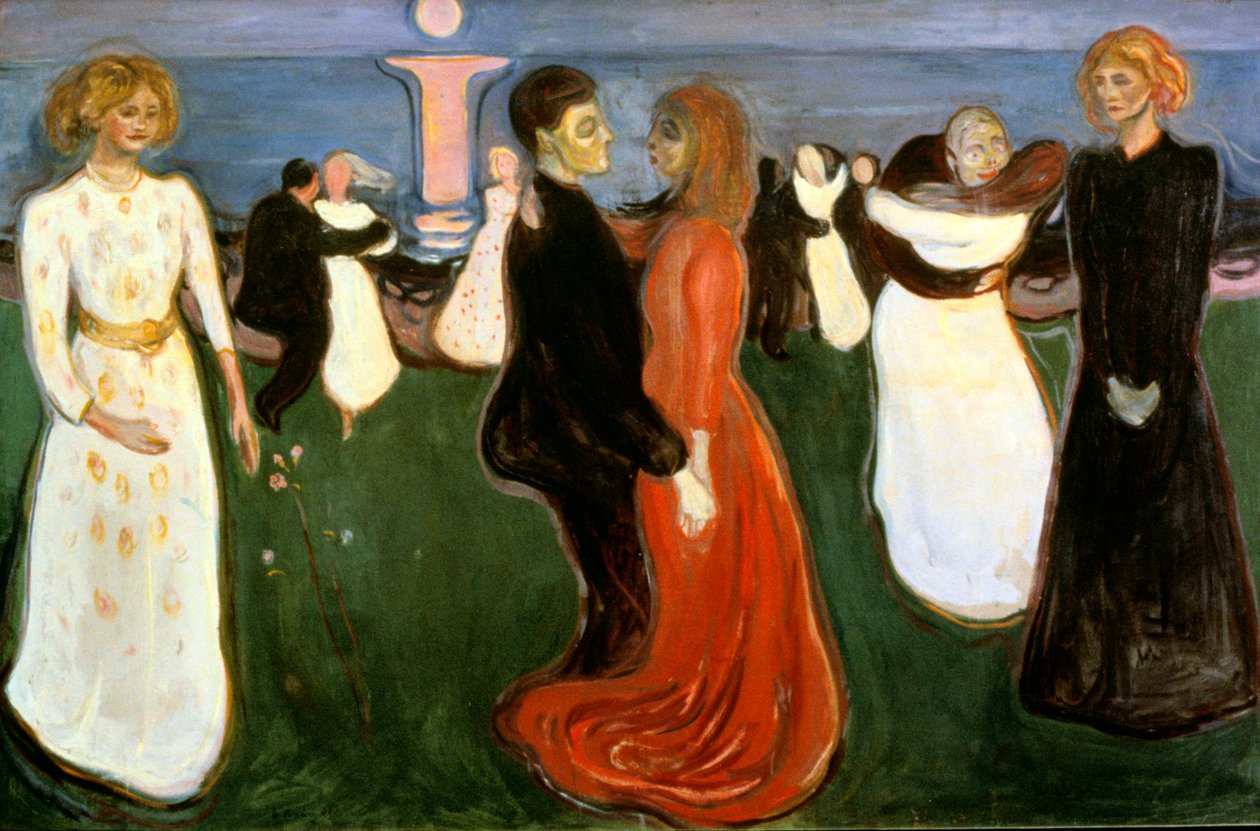 Yaşamın Dansı, 1899-1900. by Edvard Munch