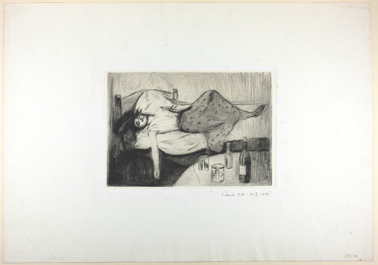 Ertesi gün by Edvard Munch