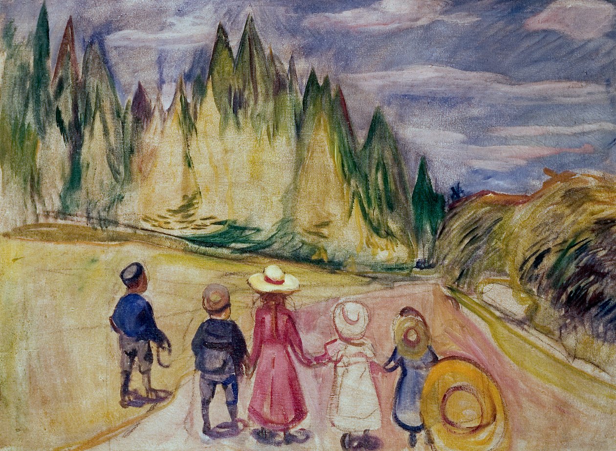 Masal Ormanı by Edvard Munch