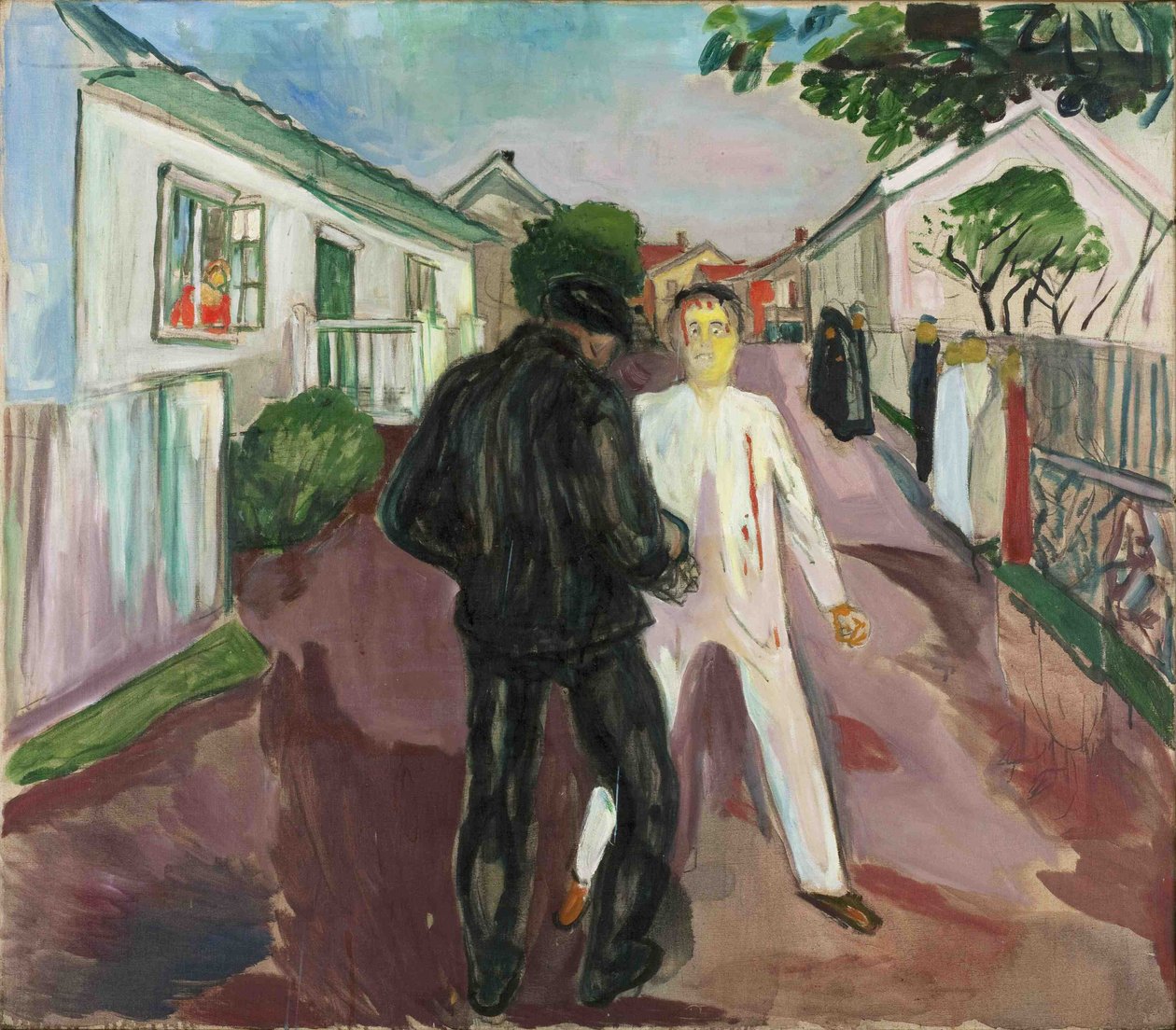 Kavga by Edvard Munch