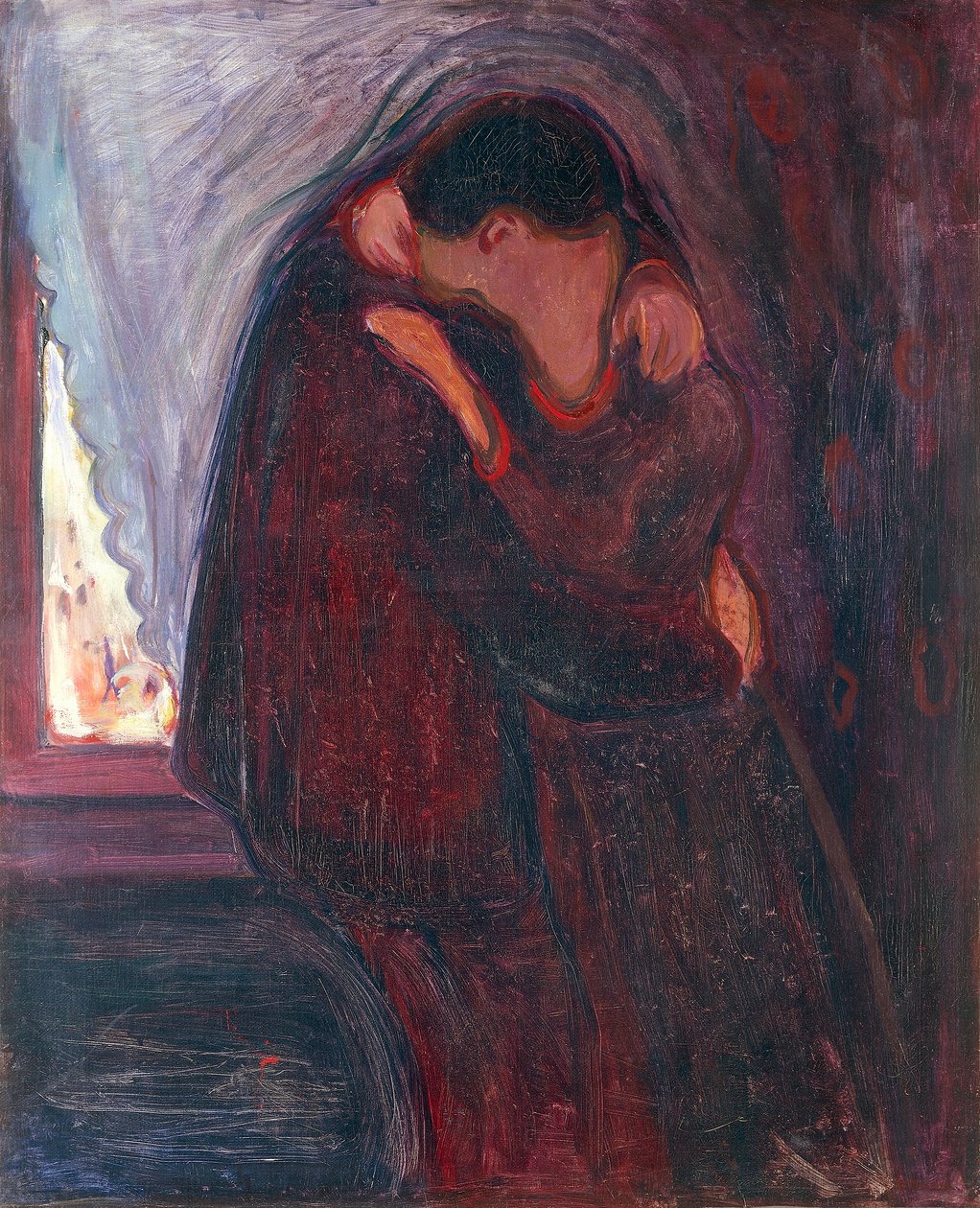 Öpücük by Edvard Munch