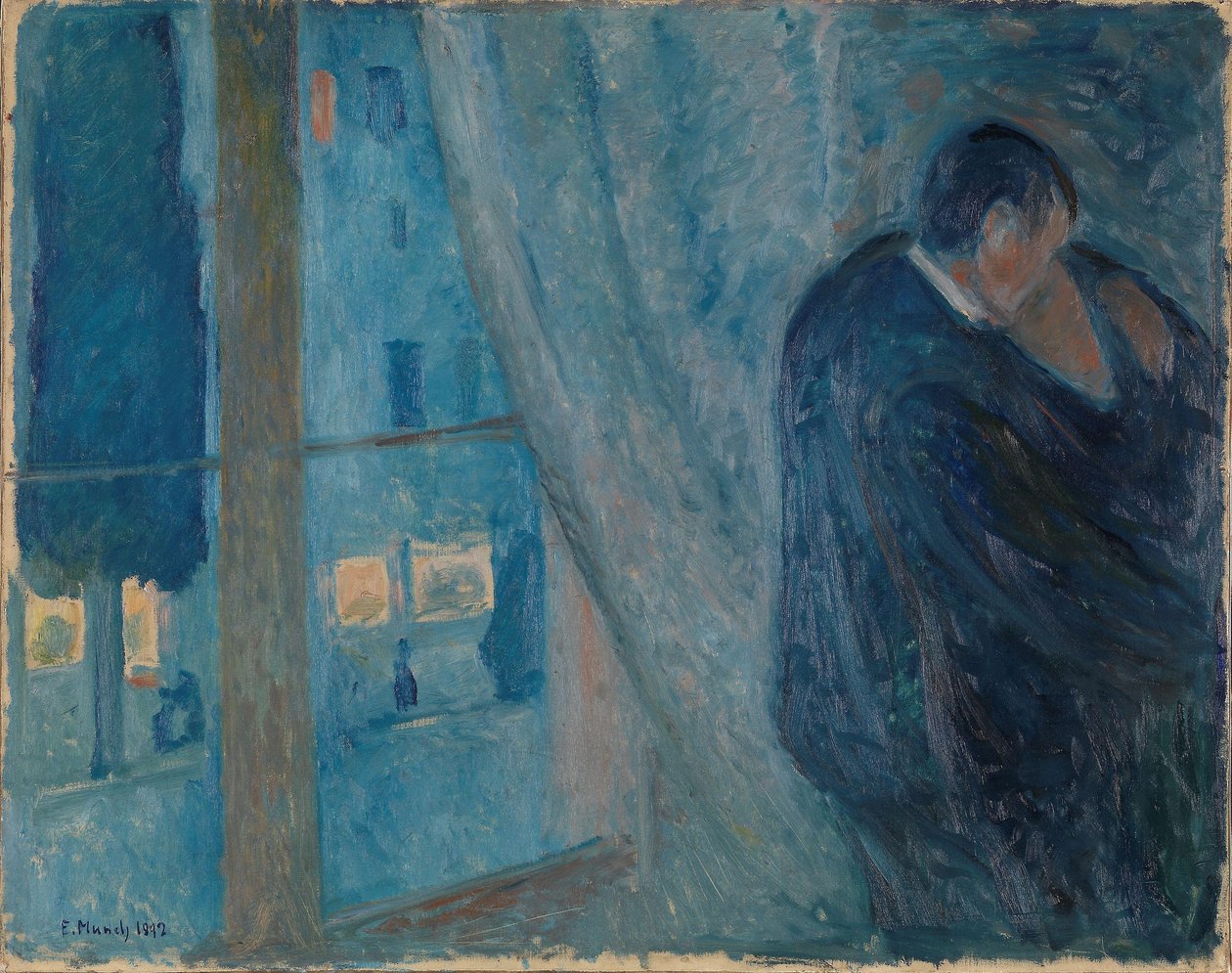 Öpücük by Edvard Munch