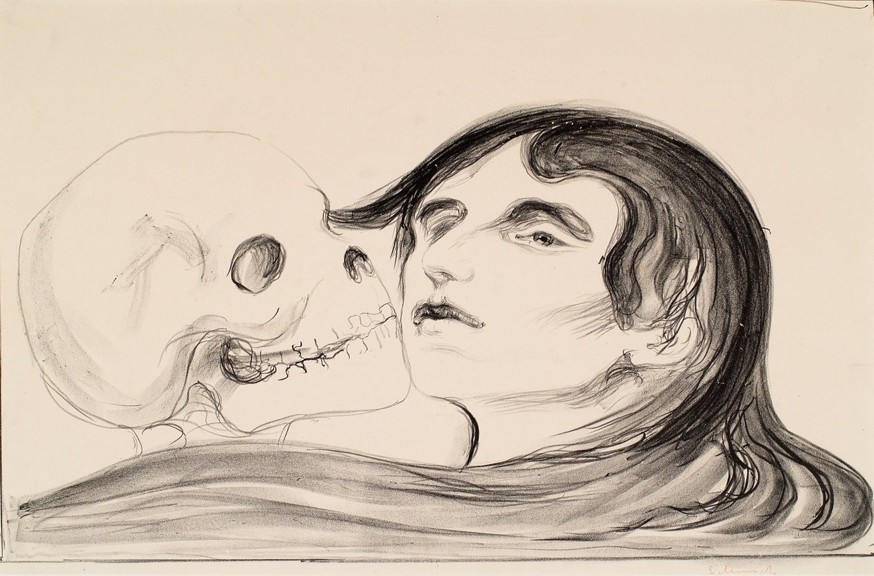 Ölüm Öpücüğü by Edvard Munch