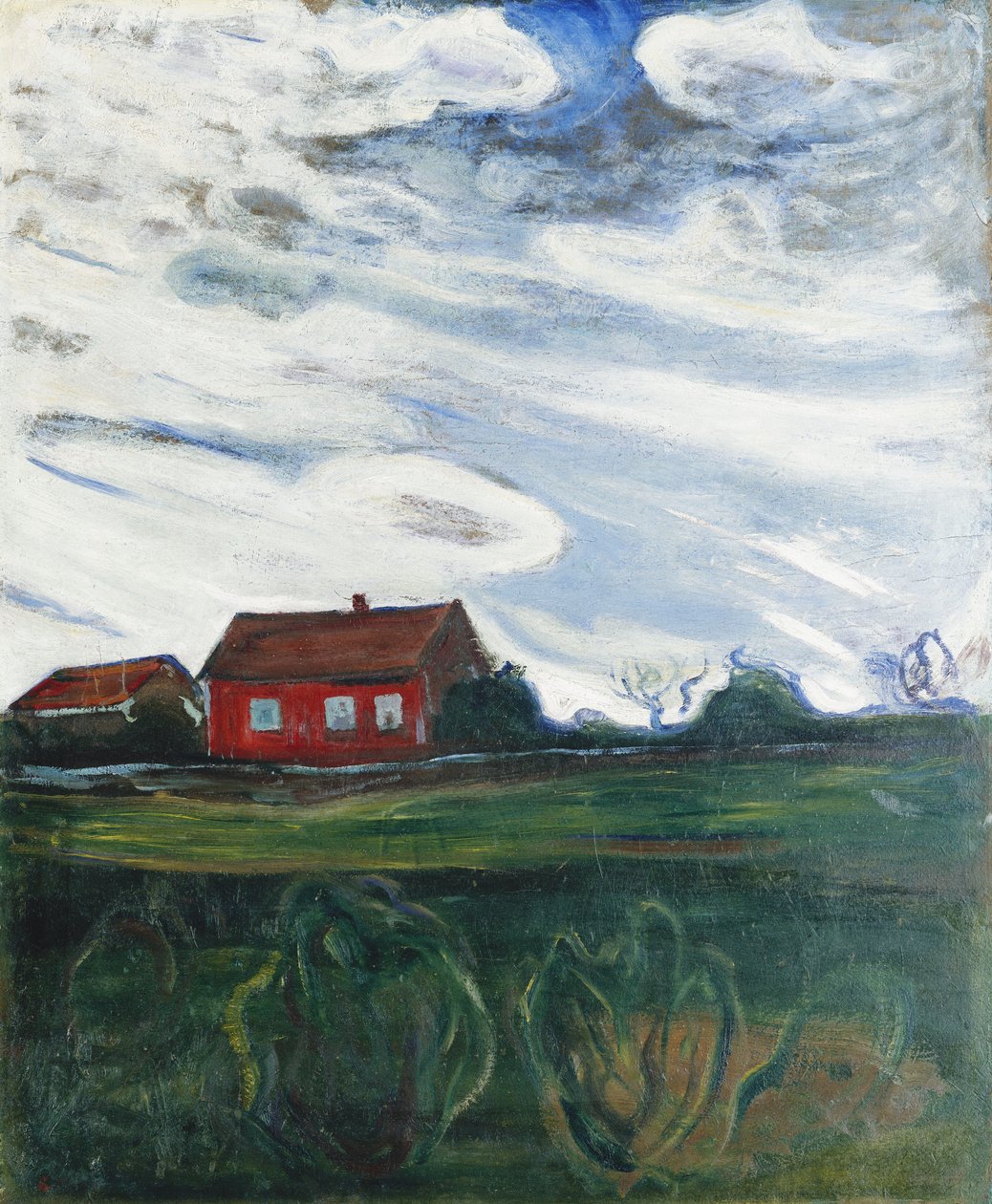 Kızıl Ev by Edvard Munch