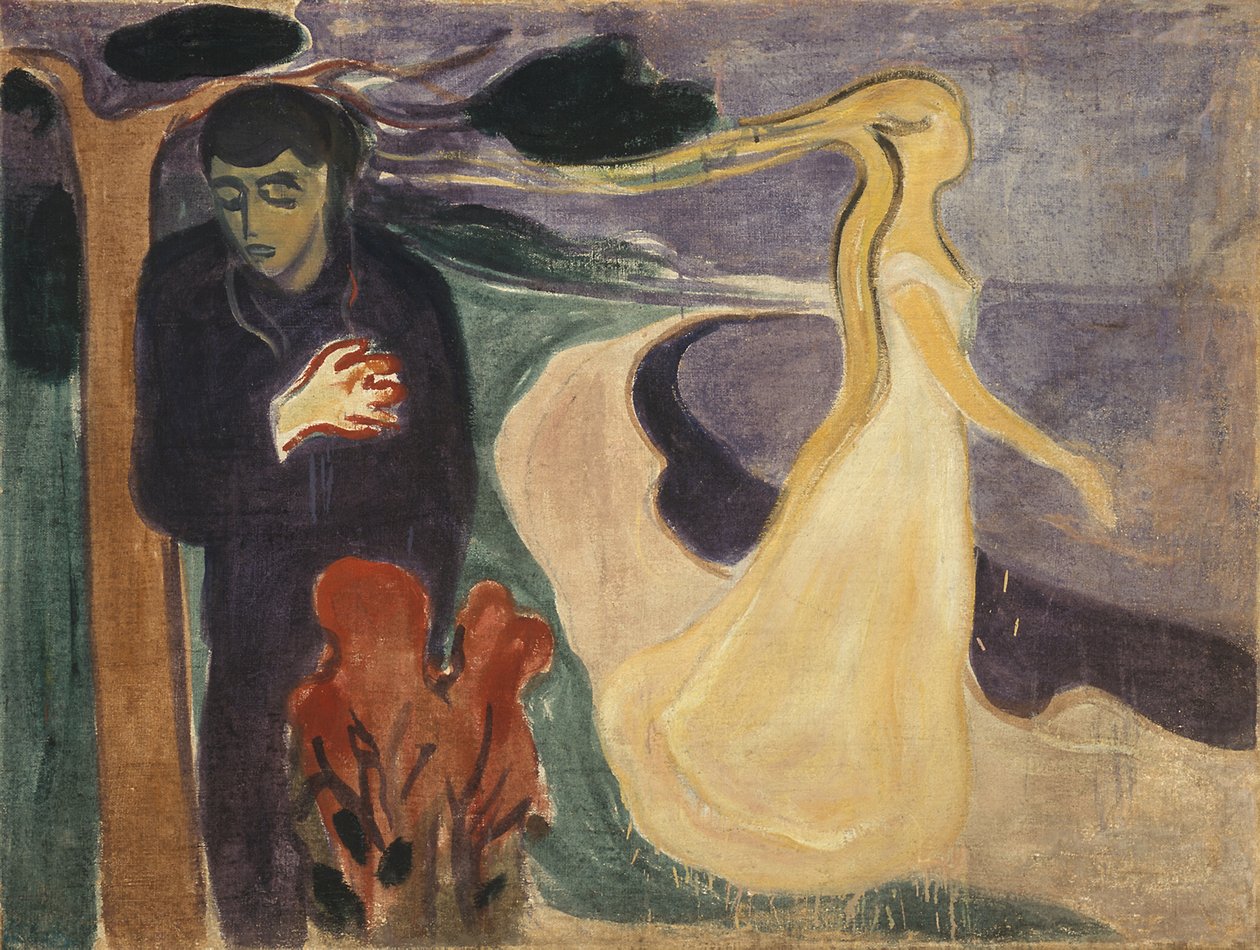 Ayrılık by Edvard Munch