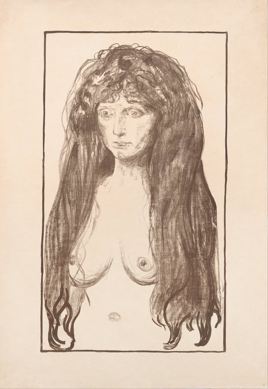 Günah by Edvard Munch