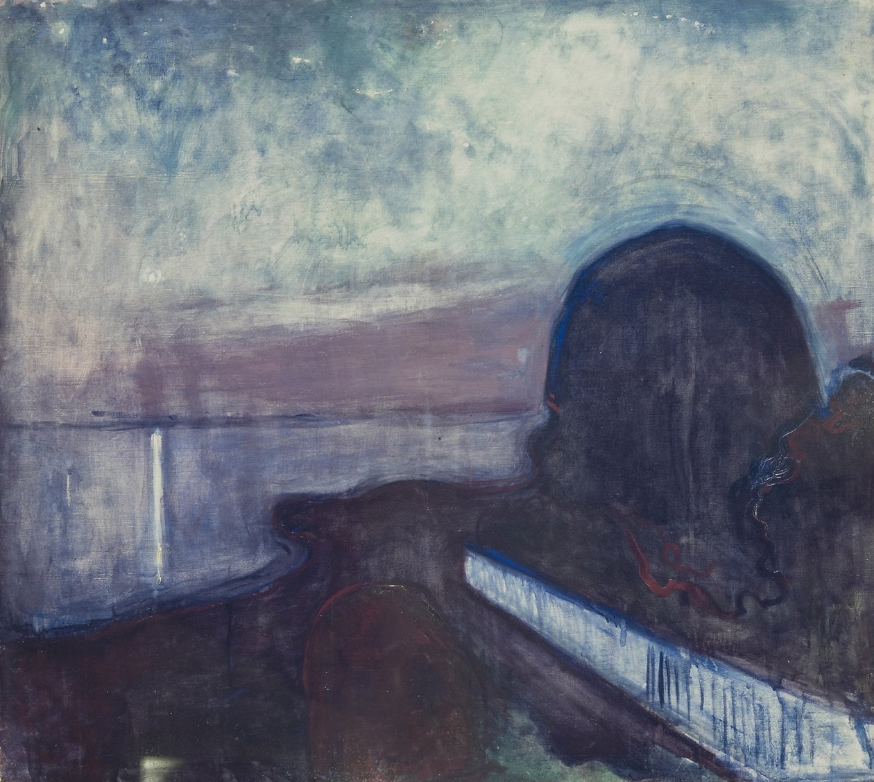Yıldızlı Gece by Edvard Munch