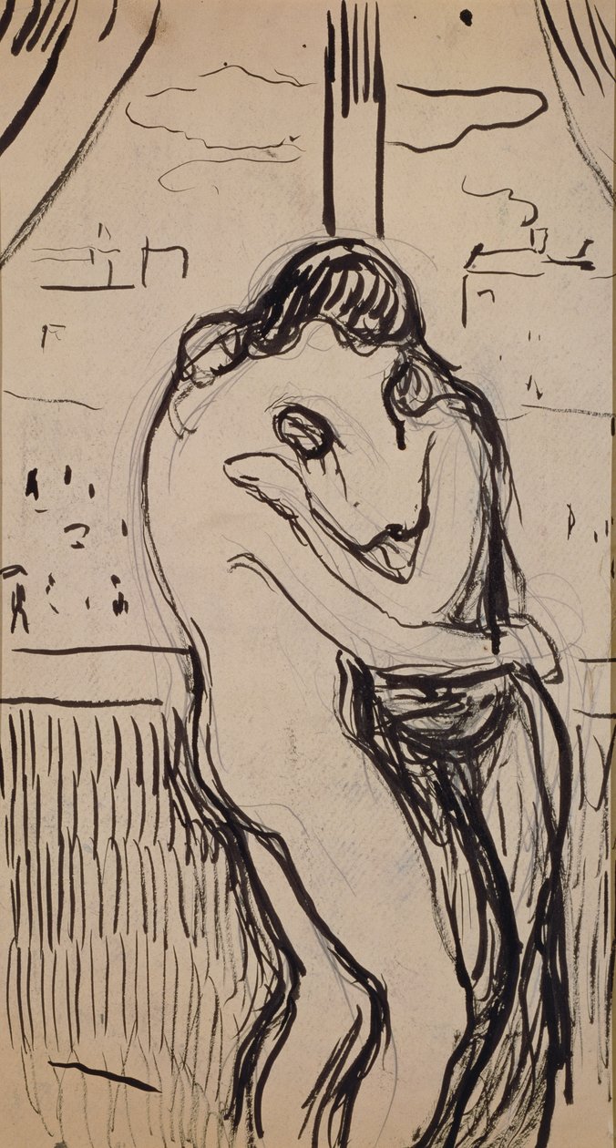Öpücük by Edvard Munch