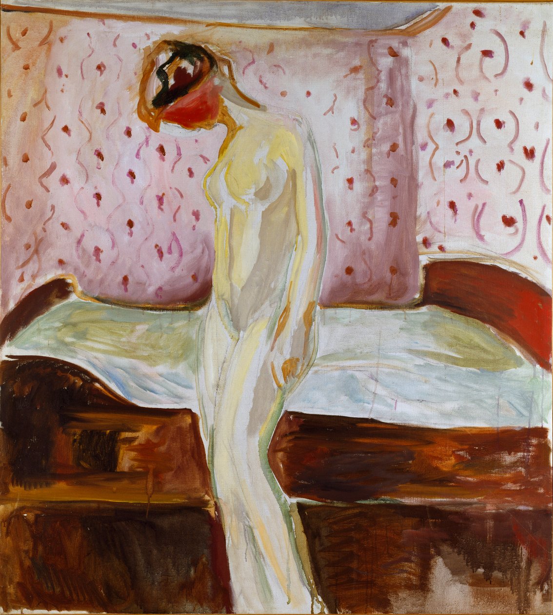 ağlayan genç kız by Edvard Munch