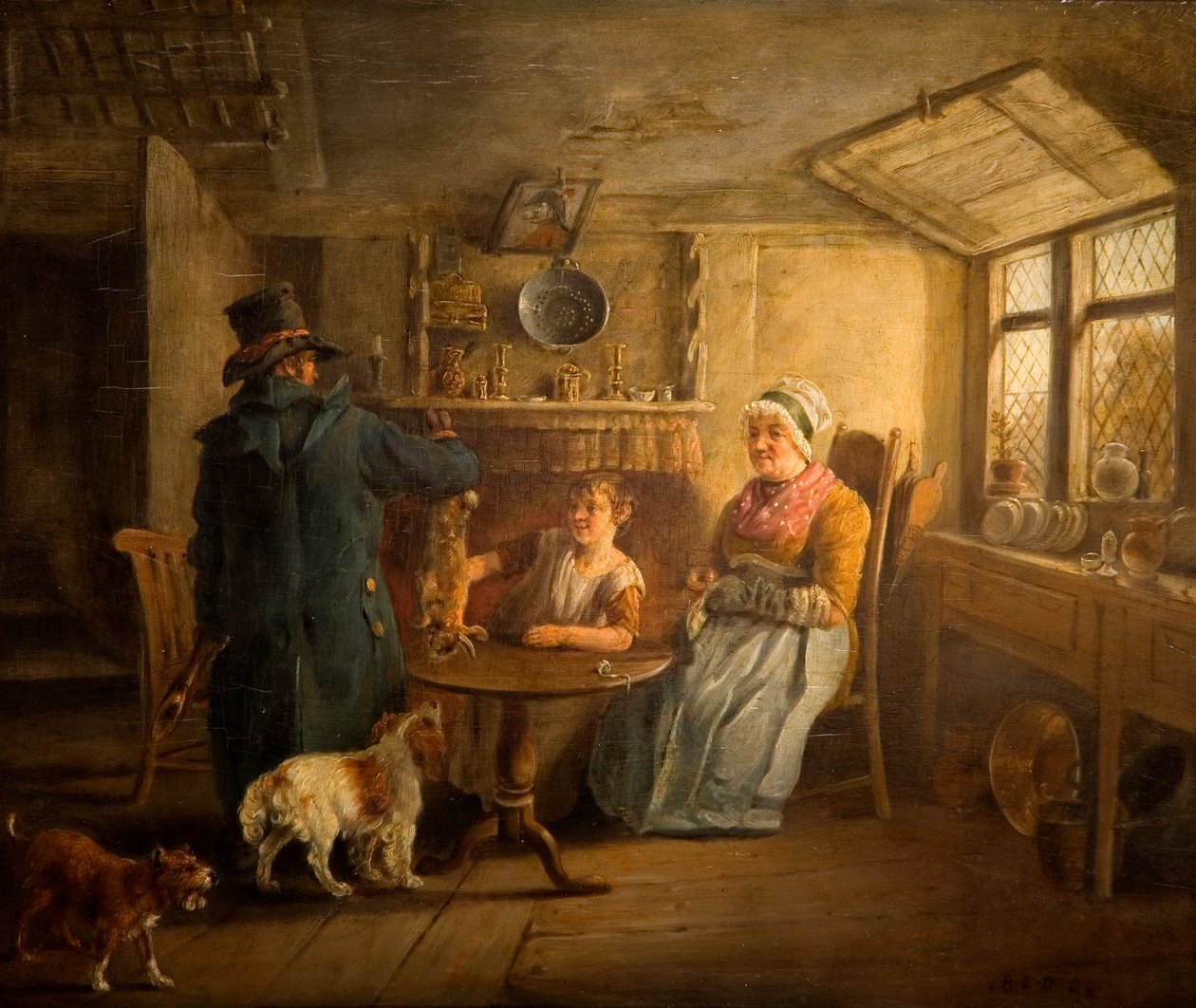 kaçak avcının dönüşü by Edward Bird