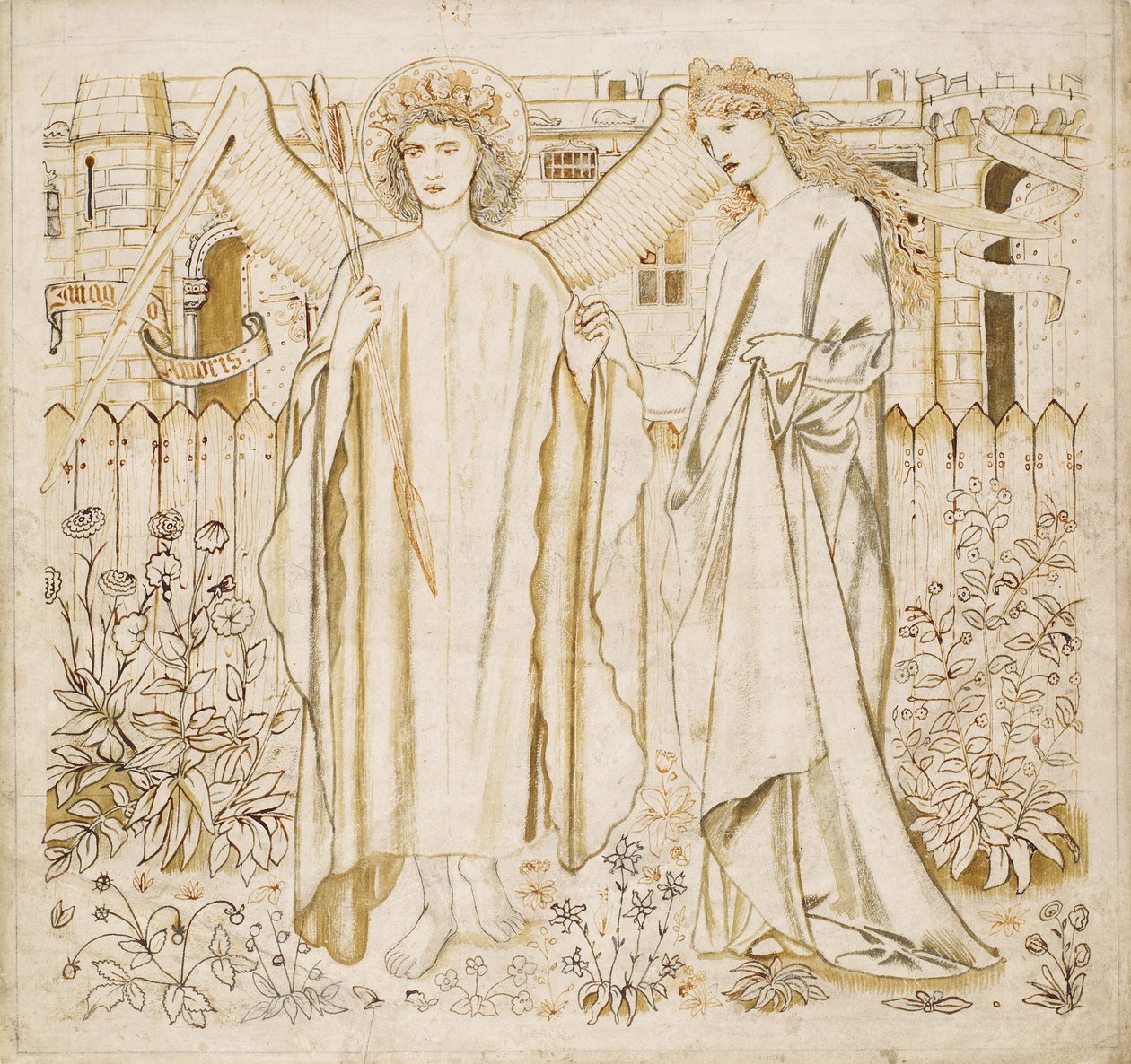 İyi Kadınların Chaucers Efsanesi by Edward Burne Jones