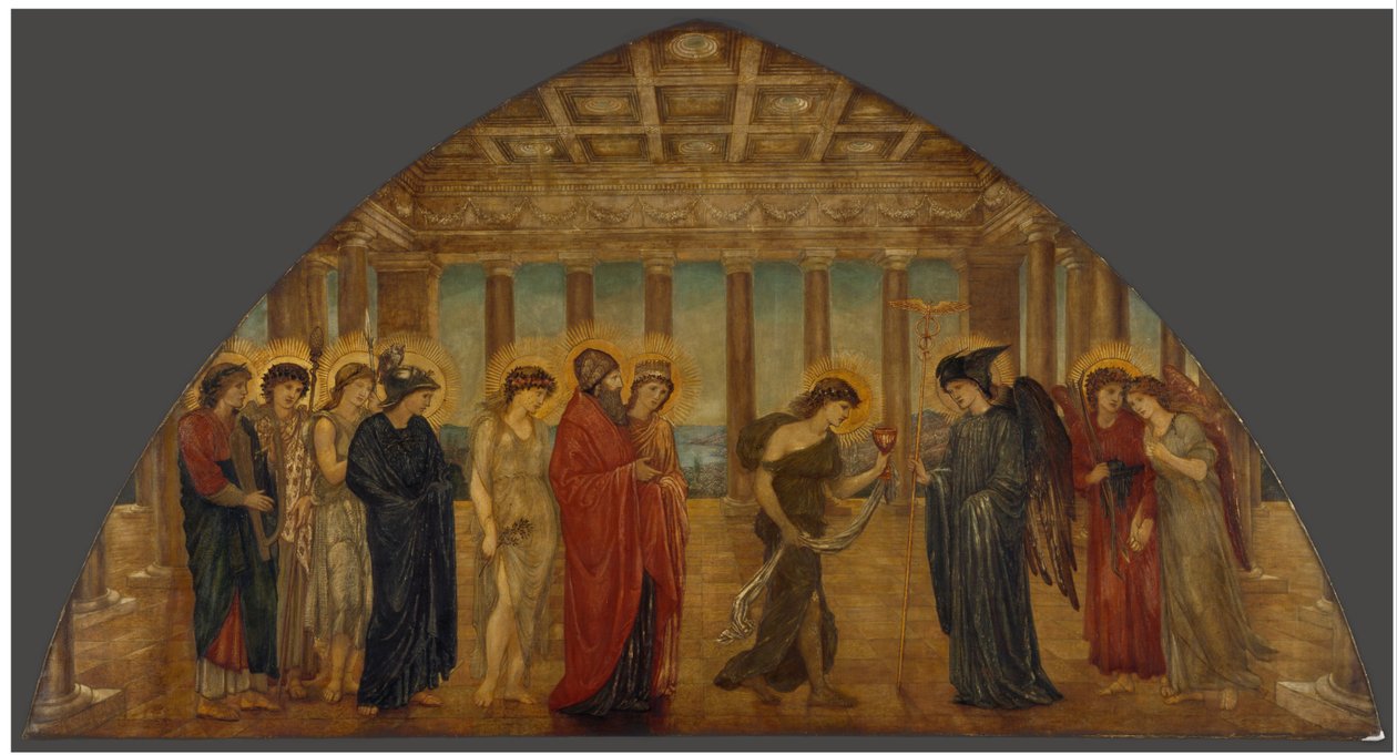 Aşk Tanrısı ve Ruh by Edward Burne Jones