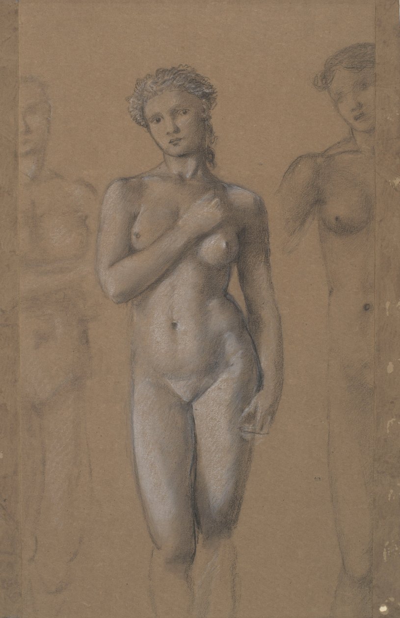 kadın çıplak by Edward Burne Jones