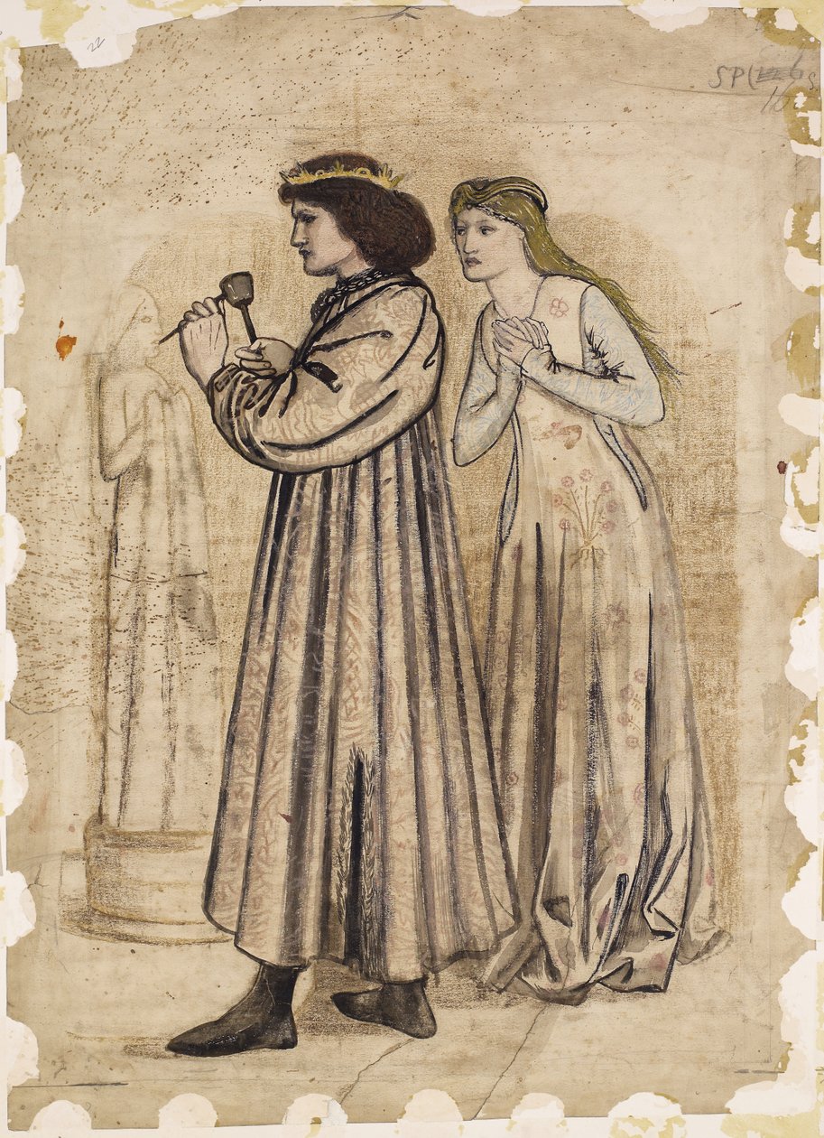 Kral Renés Balayı by Edward Burne Jones