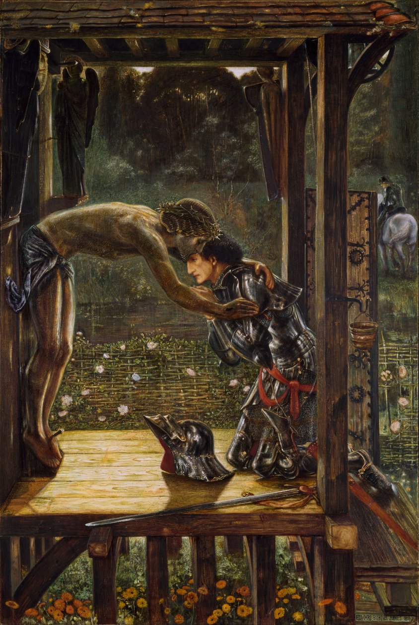 Merhametli Şövalye by Edward Burne Jones