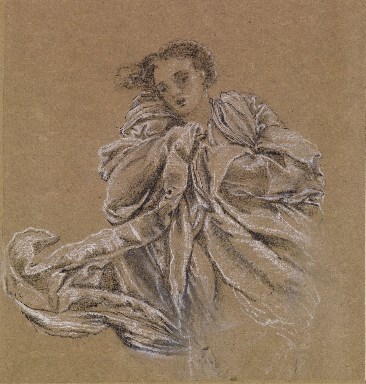 Kış mevsimi by Edward Burne Jones