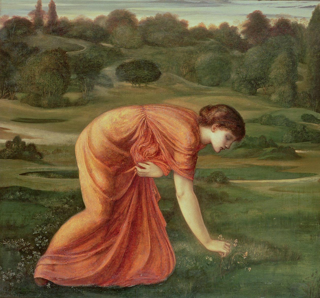 Mart Marigold, c.1870 by Edward Burne Jones