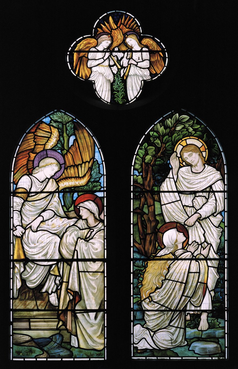 Paskalya Sabahı, Mecdelli Meryem, 1876 by Edward Burne Jones