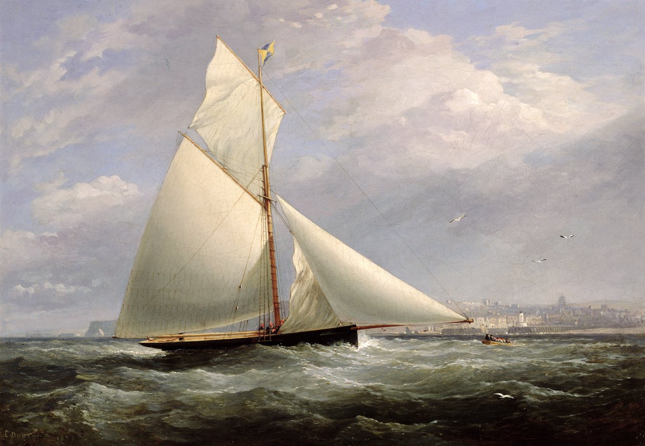 ರಾಮ್ಸ್‌ಗೇಟ್‌ನಿಂದ, 1853 ಟರ್ಕ್ by Edward Duncan