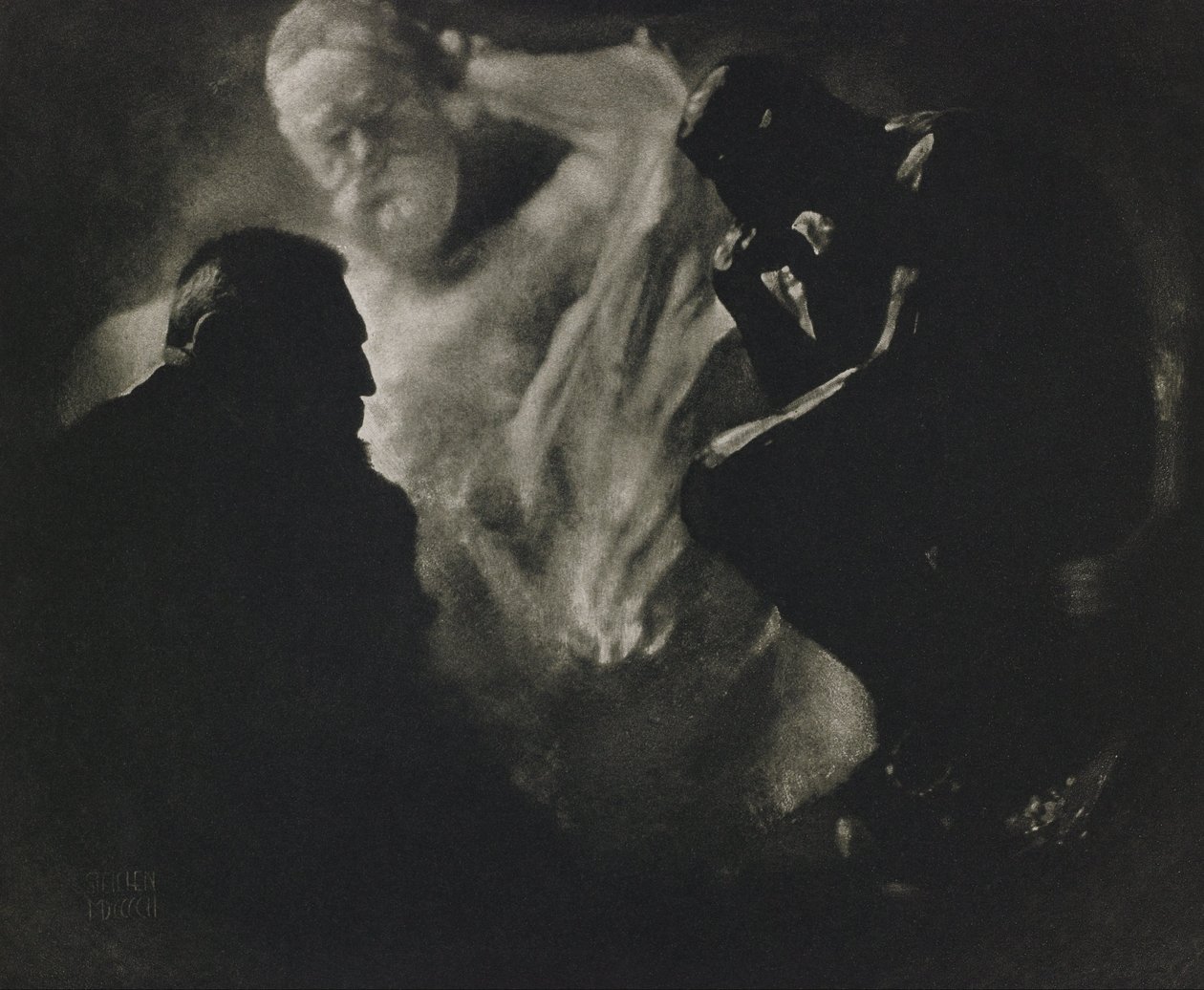 Rodin - Düşünür by Edward Jean Steichen