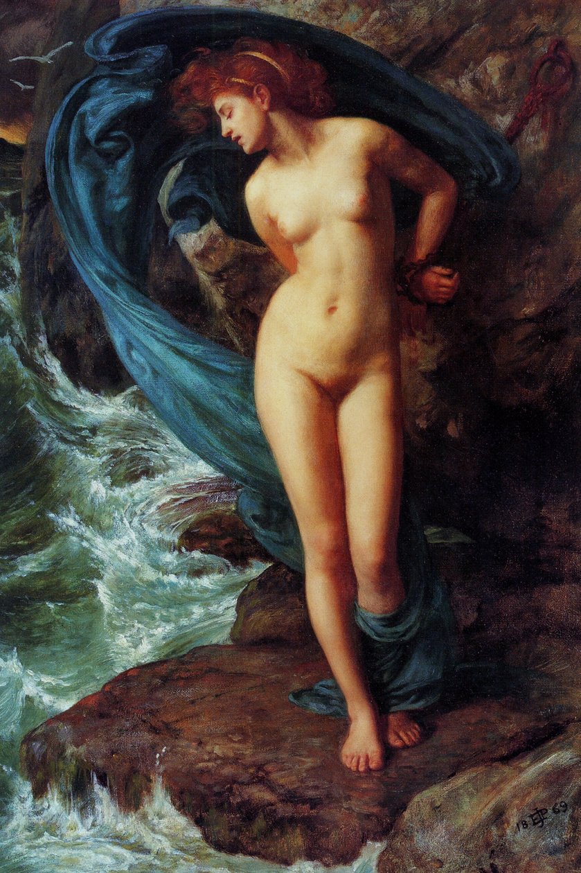 Andromeda, 1869 by Edward John Poynter