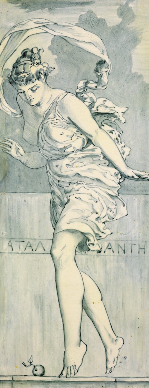 Atalanta, c.1866 (seramik) (368311