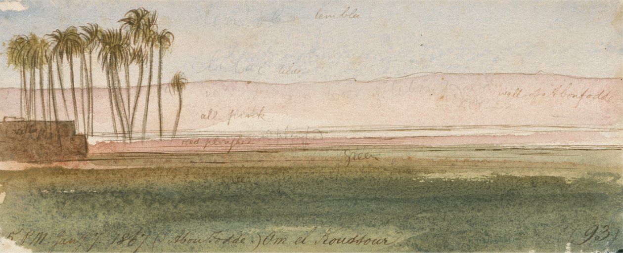 (Şeyh Ebu Gıda) ML Qasour by Edward Lear